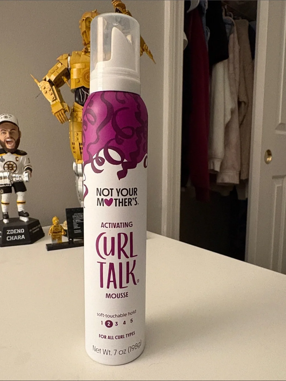 Not Your Mother's Activating Curl Talk Mousse — Purple
